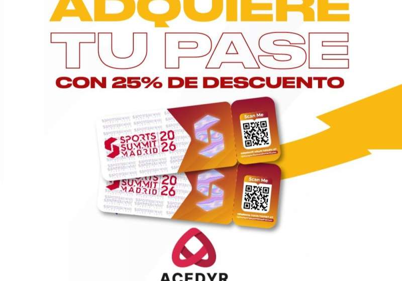 ACEDYR PRESENTE EN EL SPORT SUMMIT MADRID 2026