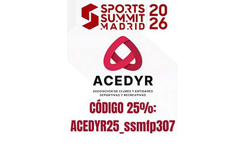 ACEDYR EN EL SPORT SUMMIT MADRID 2026 - ACEDYR, Asociaci�n de Clubes y Entidades Deportivas y Recreativas
